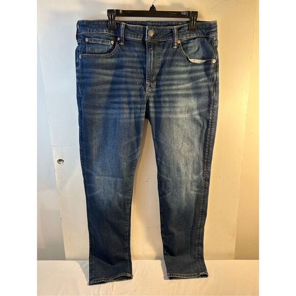 America Eagle 36x32 air flex+ athletic fit jeans #54485 - Picture 3 of 11